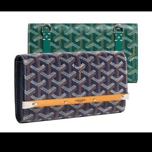 Goyard wallet/crossbody with strap
